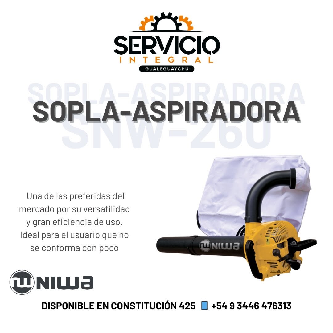Sopladora aspiradora