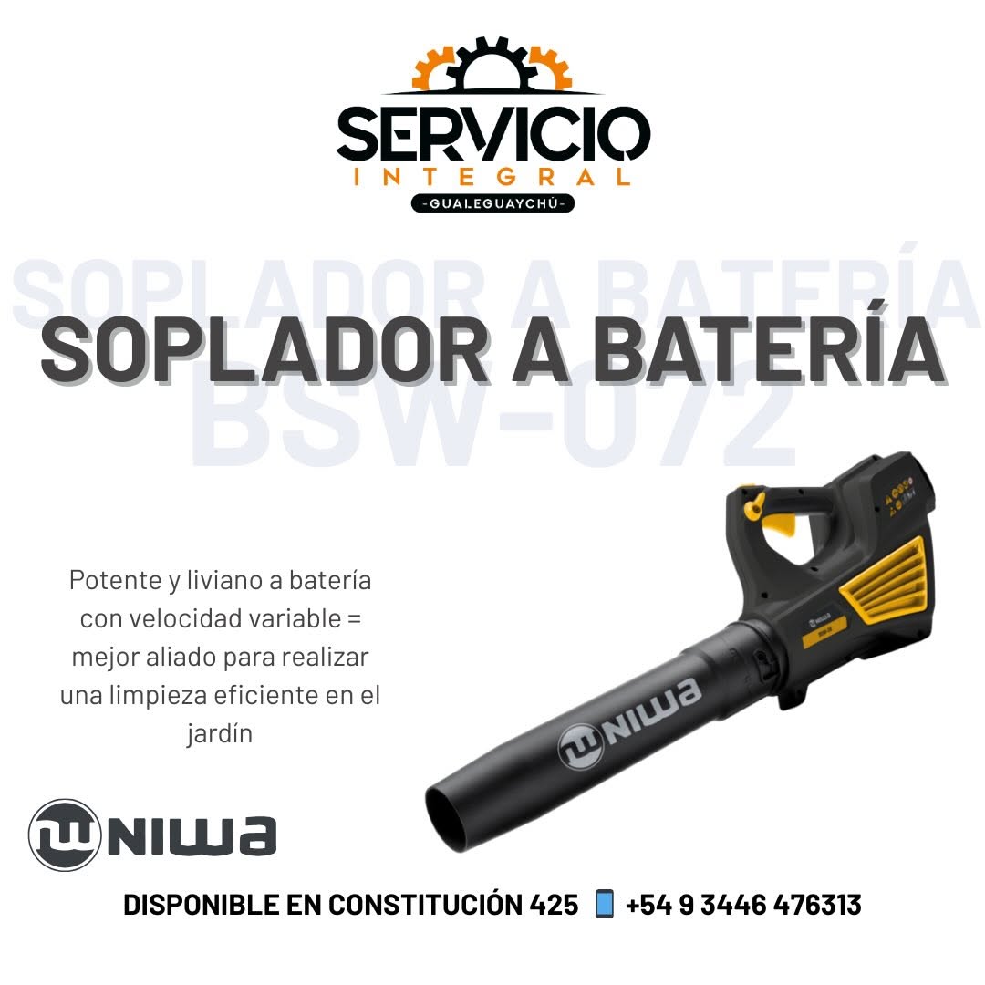 Soplador a batería